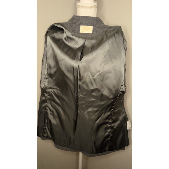 Vintage classic gray Pendleton wool blazer 12 - Picture 8 of 10